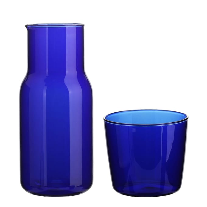 (Roze kan: 520ml, beker: 280 ml) Glazen waterkan Type 2