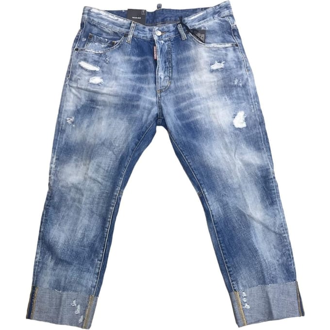 Dsquared2 Skater Jeans Blauwe Denim Broek