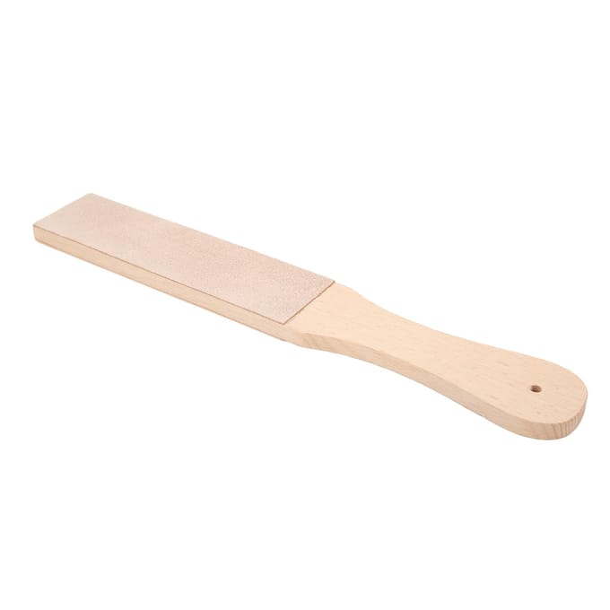 Dubbelzijdige leren strop Multifunctioneel Lichtgewicht Draagbaar eenvoudig te Bedienen DIY leren stroppen beige
