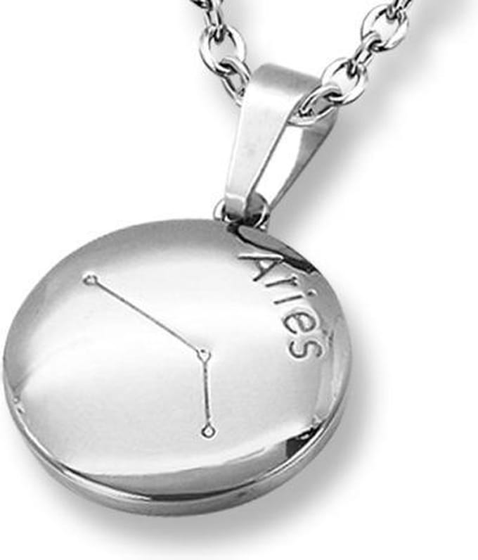 Amanto Ketting Ram - 316L Staal - Horoscoop - ∅25mm - 60cm