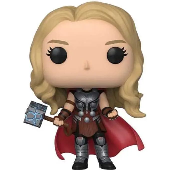 Funko Thor - Thor: Love And Thunder POP! Marvel Mighty Thor 9 cm Verzamelfiguur - Multicolours
