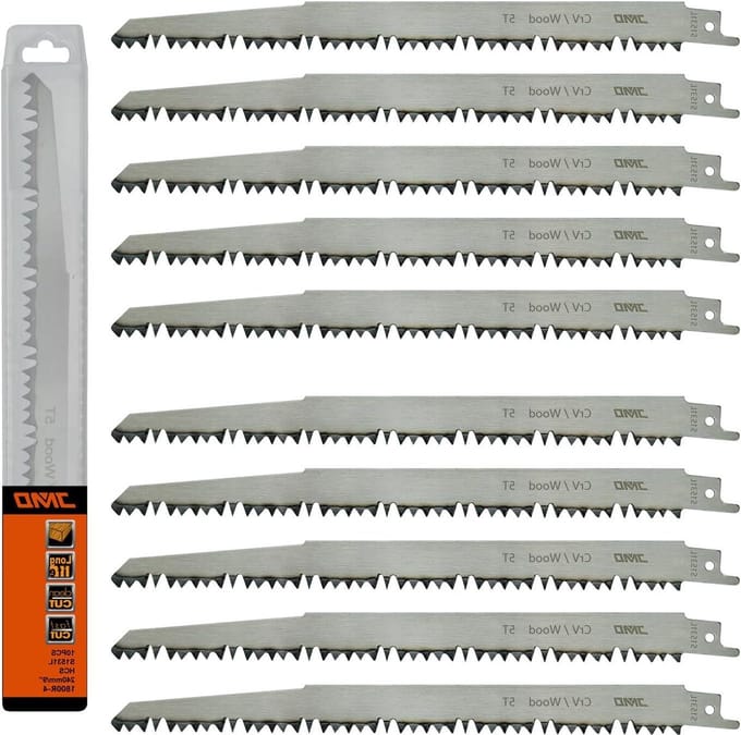 S1531L Reciprocerzaagblad Set - 10 Stuks - 1800R-4 Snijkwaliteit