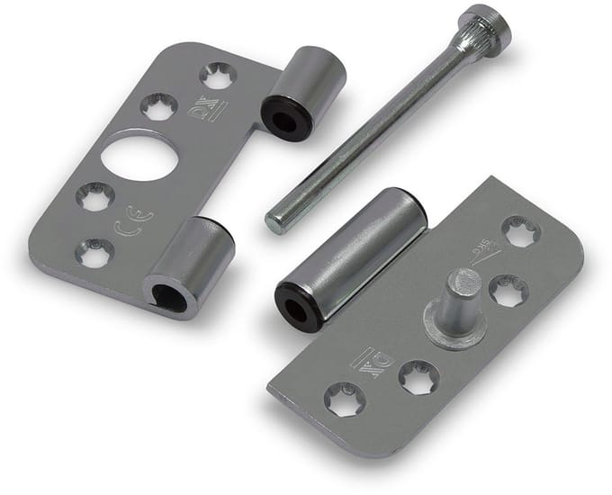 DX glijlagerscharnier rhvh 89x89x3x los