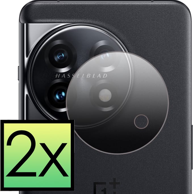 Camera Lens Protector - 2 Stuks - Geschikt voor OnePlus 11 - Camera Screenprotector - Beschermglas - Gehard Glas - Tempered Glass - Screen Protector