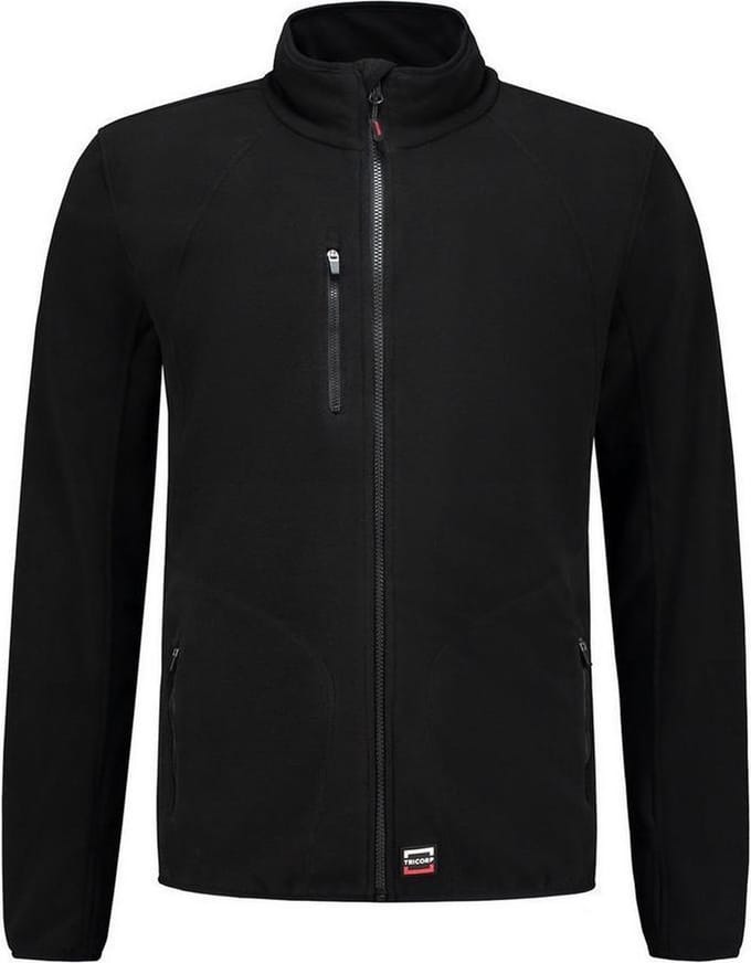 Tricorp 301012 Sweatvest Fleece Luxe - Zwart - M