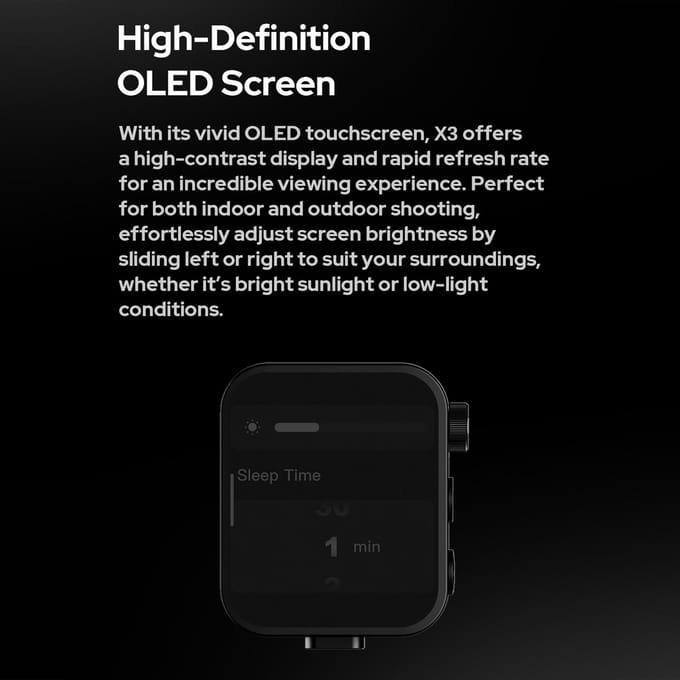 GODOX X3C 2.4G Draadloze Flitser Trigger Zender TTL Autoflash met Groot OLED Touchscreen Support Canon Eos camera zwart