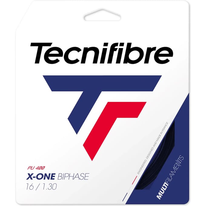 Tecnifibre X-one Biphase Enkele Tennissnaar Transparant 1.24 mm