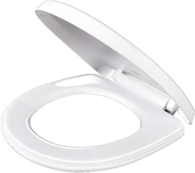 Toiletbril - WC Deksel - Stil Sluiten - Hoge Aanpasbaarheid - 236 x 197 cm - Wit