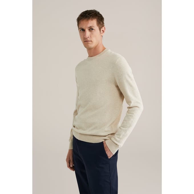We Fashion Pullover Ecru Größe: 3XL | Pullover Outlet | Herren | Braun