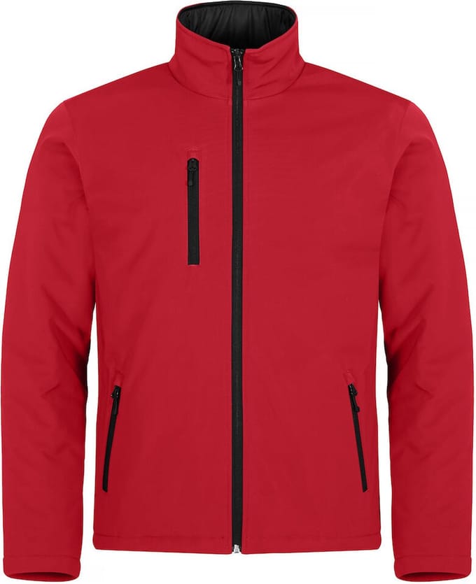 Clique Padded Softshell Jacket 0200954 - Rood - L