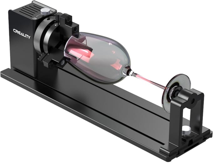Rotary Roller Engraver – 360° Chuck 1–110mm – 3-in-1 Jaw Tool – Laser Graveer Accessoire – Cups Rings Bottles
