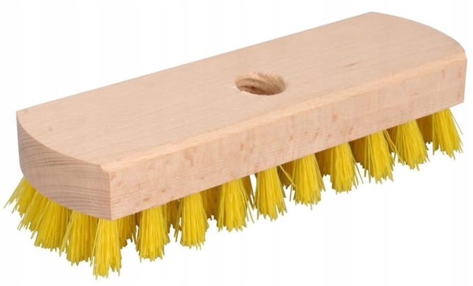 Ravi - Houten Schrobborstel - 20 cm - Zonder Kij - Hoge Kwaliteit