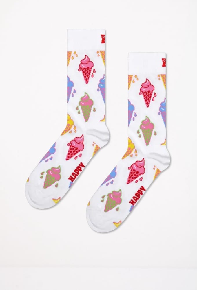 Happy Socks - Ice Cream Sock - Unisex - Sokken