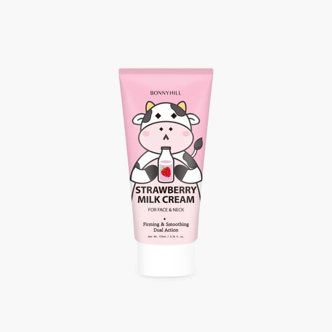 Bonnyhill Aardbeienmelk Verzachtende Crème (170 ml) pink