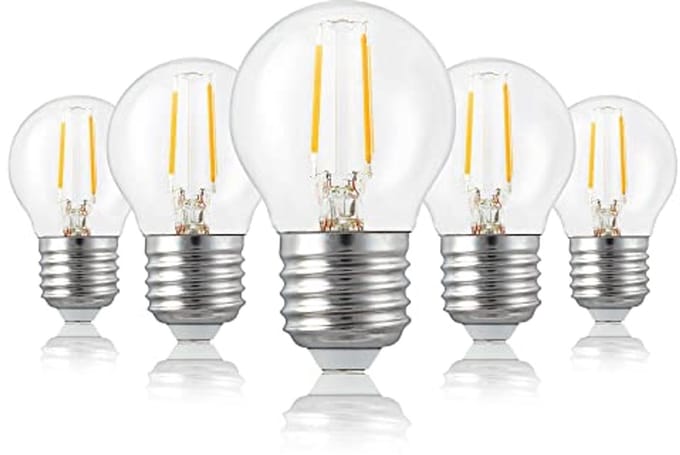 E27 LED-gloeilamp 2,5W Vervanging voor 25W Gloeilamp - Mini Globe 250 Lumen 2700 Kelvin Warmwit
