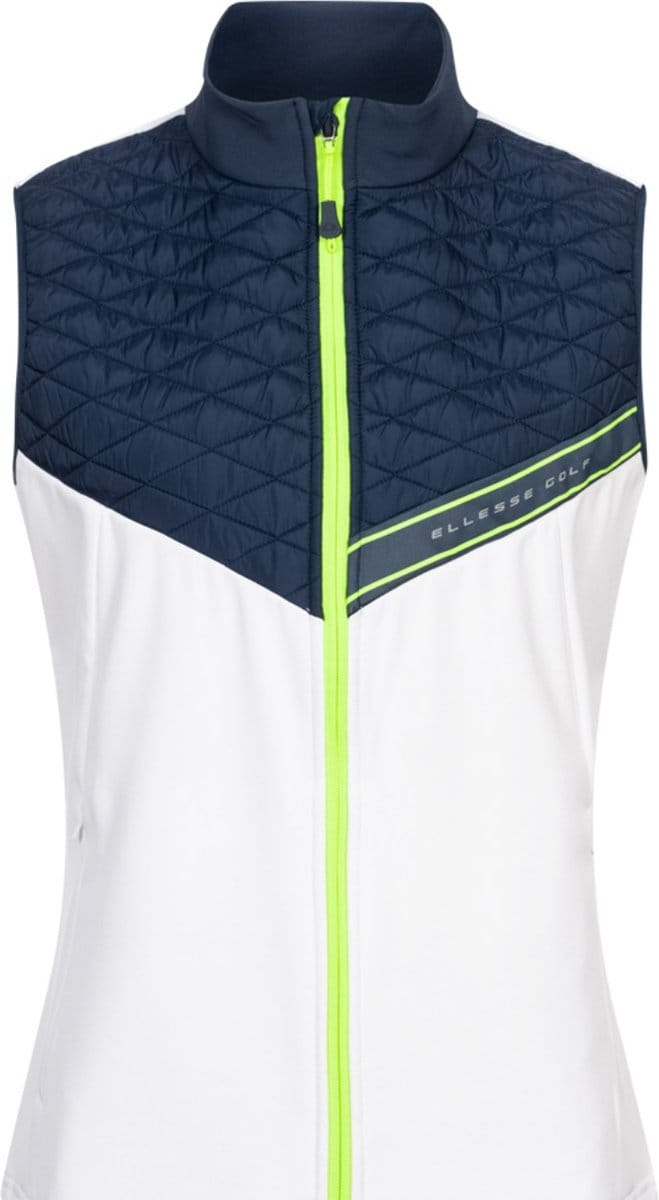 Ellesse Frann Gilet/ Bodywarmer - Wit/ Blauw - Maat M