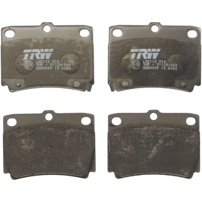 Remblokset TRW GDB3239, achter