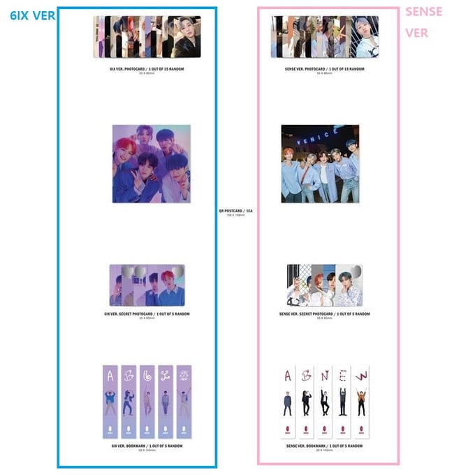 AB6IX - Vol.1 [6IXENSE] Album orange