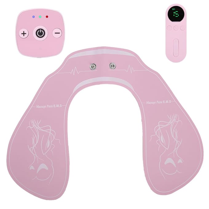 Draadloze EMS Heup Trainer Afstandsbediening Slimme Billenlifter Massage Stimulator Roze roze