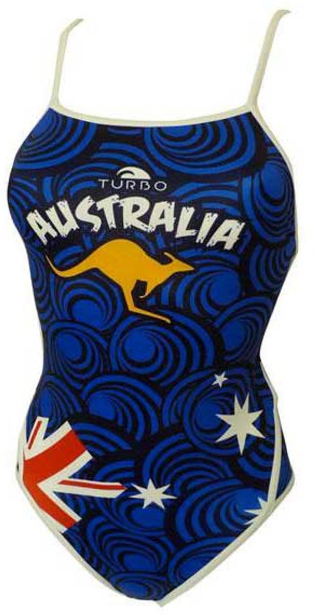 Turbo Australia Zwemkleding Blauw S Vrouw