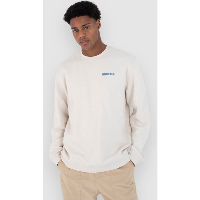 Hurley Graphic Slub Crew Sweater