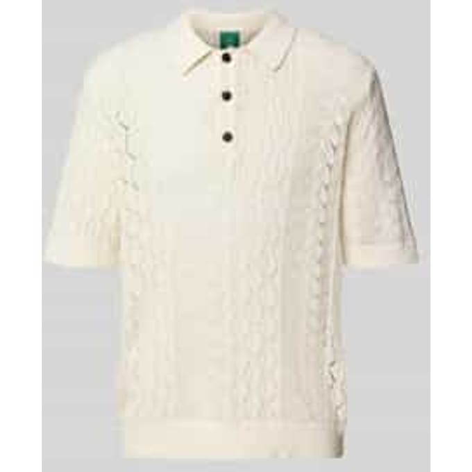 Regular fit poloshirt met knoopsluiting, model 'MANI'