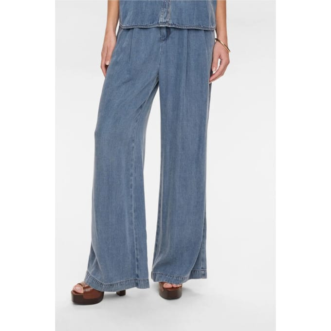 Nümph 706459 nuelida pants snow washed denim
