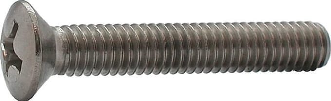 Elcee Metaalschroef RVS lenskop phillips M5 x 10mm
