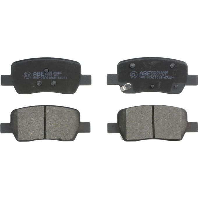 Remblokset ABE C20519, achter