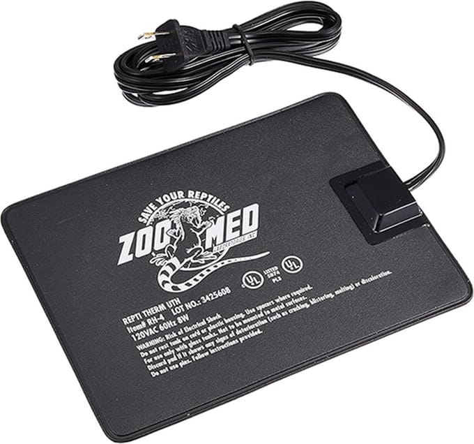 Zoo Med - ReptiTherm® Under Tank Heater (UTH) - 8 Watt - Maat S: 15 x 20 cm