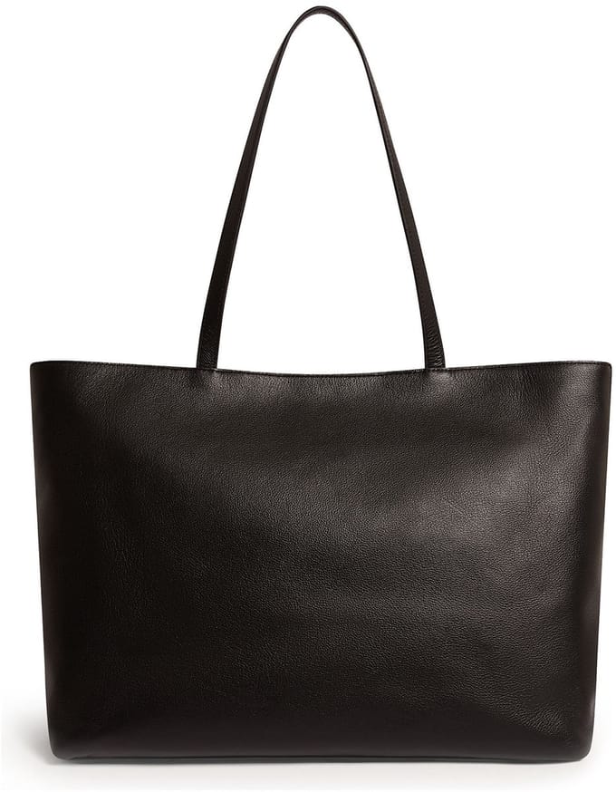 Ted Baker Leren shopper Lenyya Large Leather Tote Bag Black zwart