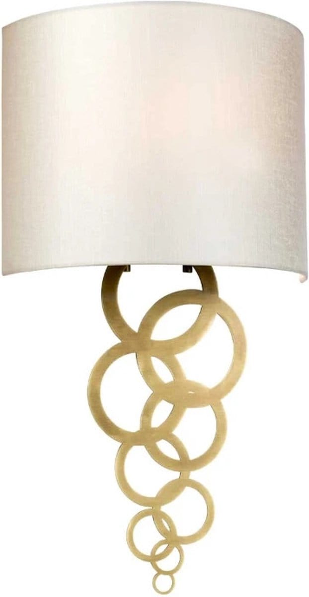 Elstead Lighting LED Wandlamp Curtis | 1X E27 Max 60W | Aged Brass