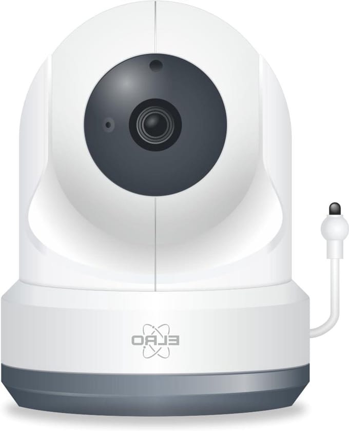 Extra Baby Camera - Nieuwe Camera - Babykamer Bewaken - Full HD Pan Tilt - 1 Camera - Wit