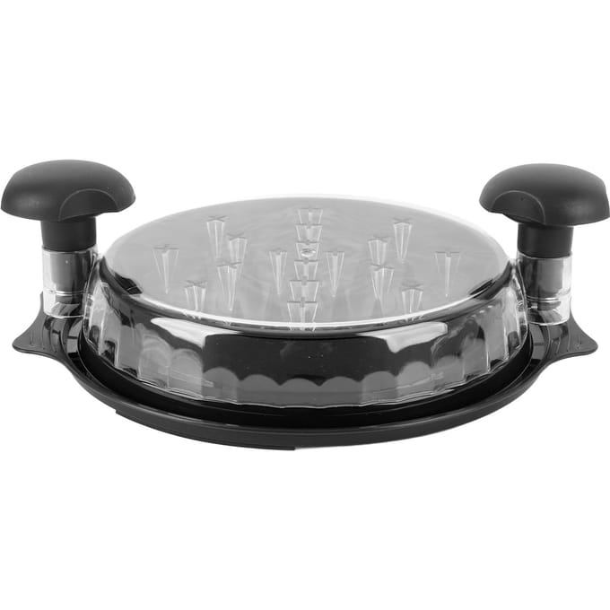 Kippenvleesversnipperaar Draai Zichtbare Vleesversnipperaar Machine Sterke Antislipstrip Ergonomisch Handvat gray