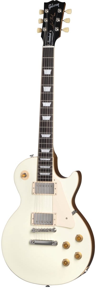 Gibson Les Paul Standard '50s Plain Classic White Top - Single-cut elektrische gitaar