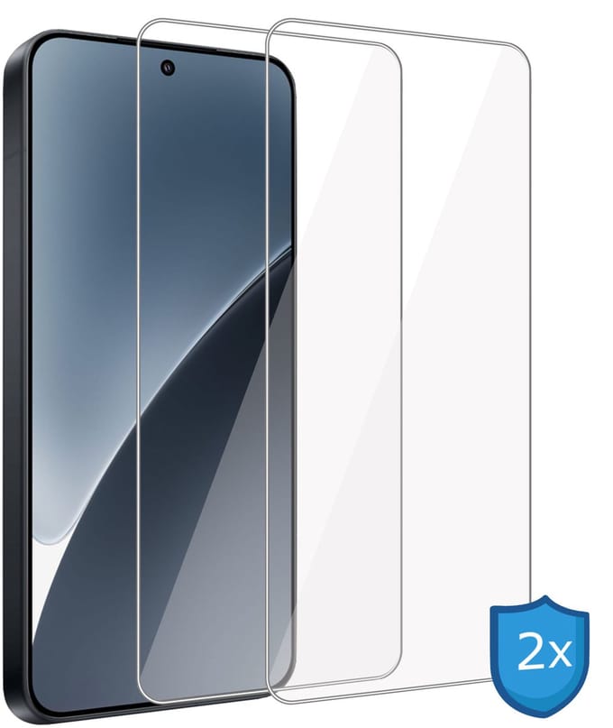 ChiGuard Screenprotector 2x geschikt voor Xiaomi 15 Screenprotector - Beschermglas - Curved - GuardCover