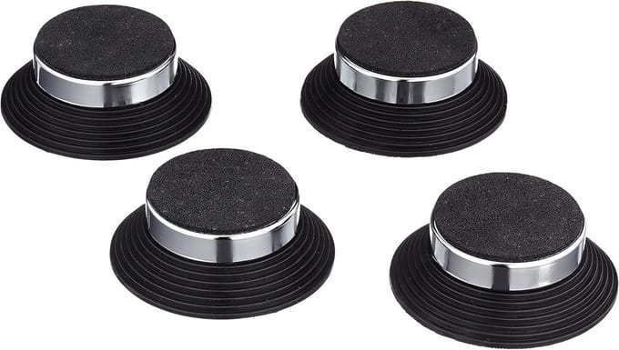 Set van 4 High-End Audio Ontkoppelaars / Trillingsdempers voor Apparatuur