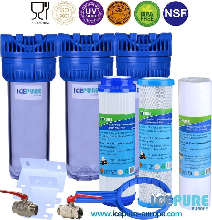 Waterfilter Regenwater met Sediment Filter