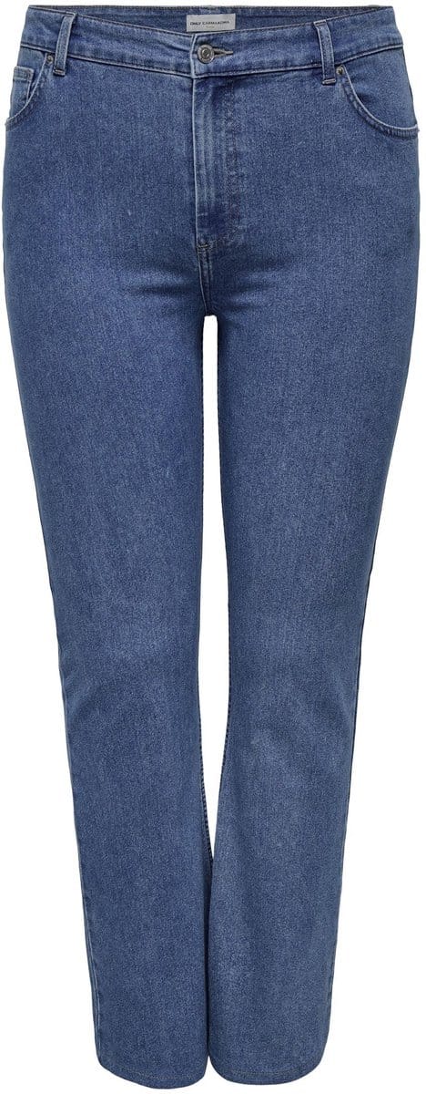 ONLY CARMAKOMA - CARHUSH MID WAIST FLARED DNM BOX A - Dames - Jeans