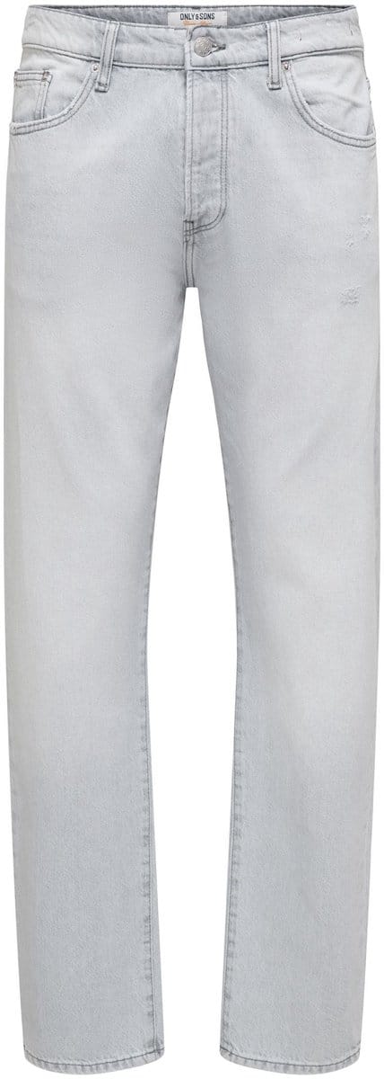 ONLY&SONS - ONSEDGE STRAIGHT LG 3930 AZG DNM - Heren - Jeans