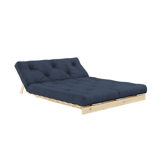 Karup Slaapbank Roots 140 - 737 Navy - 100 raw