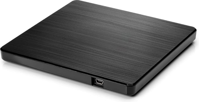 Draagbare Externe DVD Speler voor Laptop - DVD Burner - USB Extern RW-station - zwart