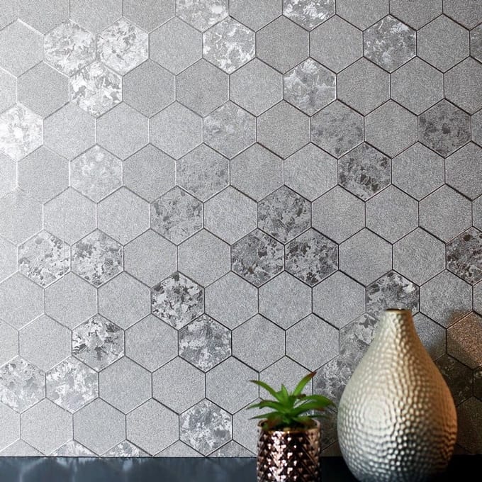 Arthouse Illusions behang Foil Honeycomb 294700