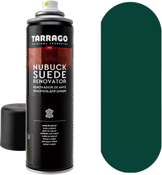 Tarrago Renovator Spray voor Suede & Nubuck - 033 Donker Groen - 250ml