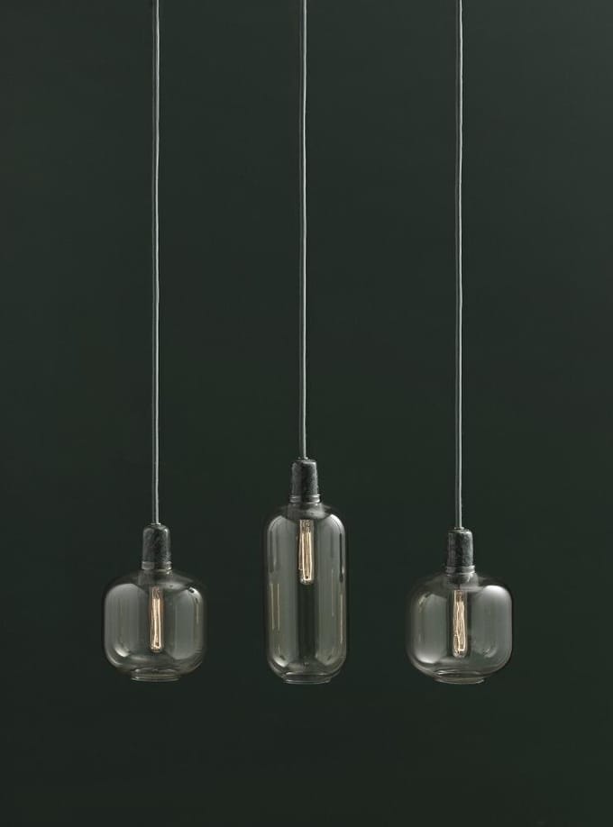 Normann Copenhagen Amp Hanglamp Klein Wit/ Wit