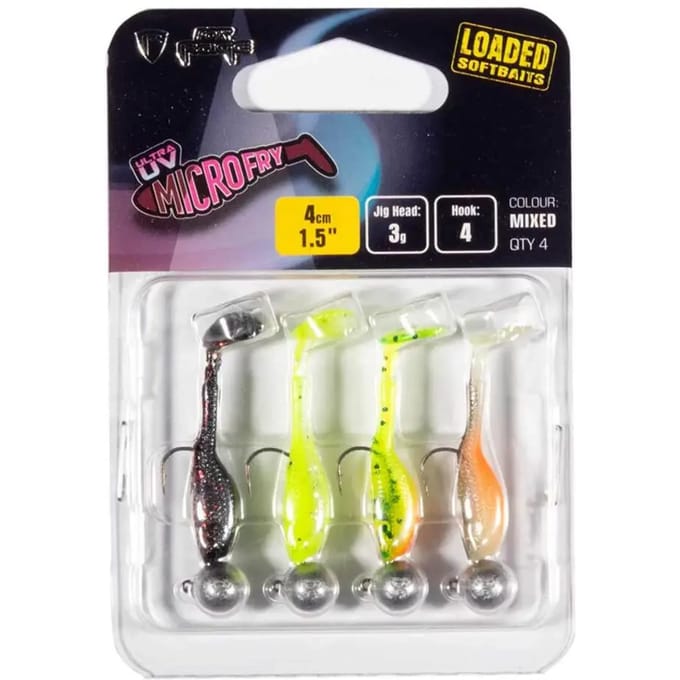 Fox Rage Loaded Softbait Ultra UV Micro Fry 4cm