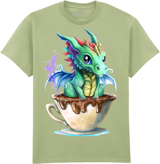 Draak Chai Dragon The Coloured House T-shirt S
