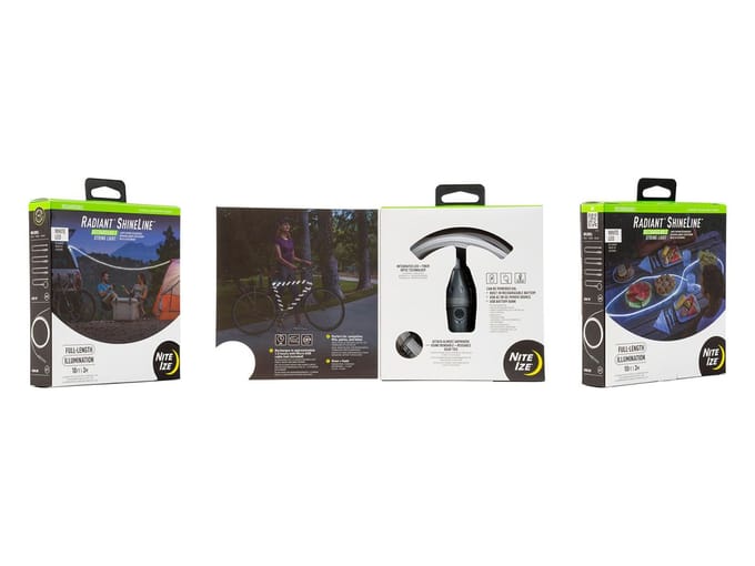 Nite Ize Radiant oplaadbare ShineLine - witte / witte LED