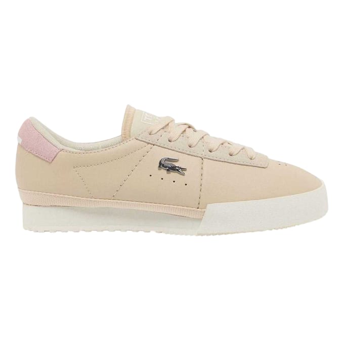 Lacoste Dames/Dames Leren Trainers met Logo (Gebroken wit)