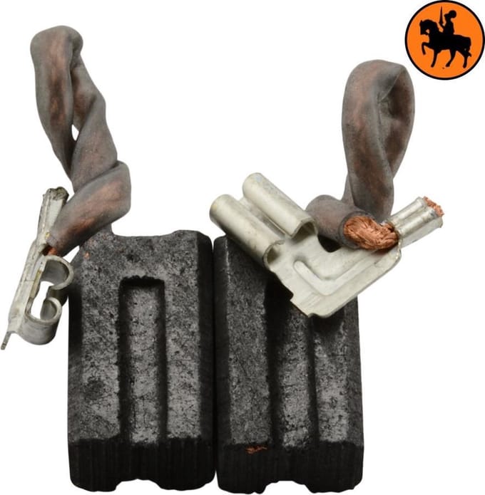 Koolborstelset voor DeWalt DW217A - 6,3x8x13mm